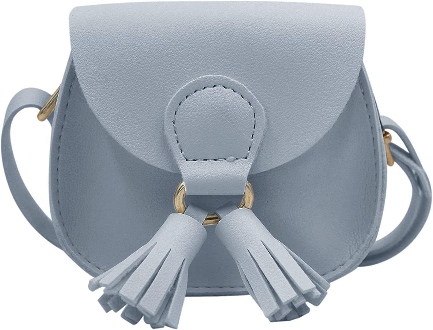 Kids Girls Toddler Mini Shoulder Purse Crossbody Bag with Tassel