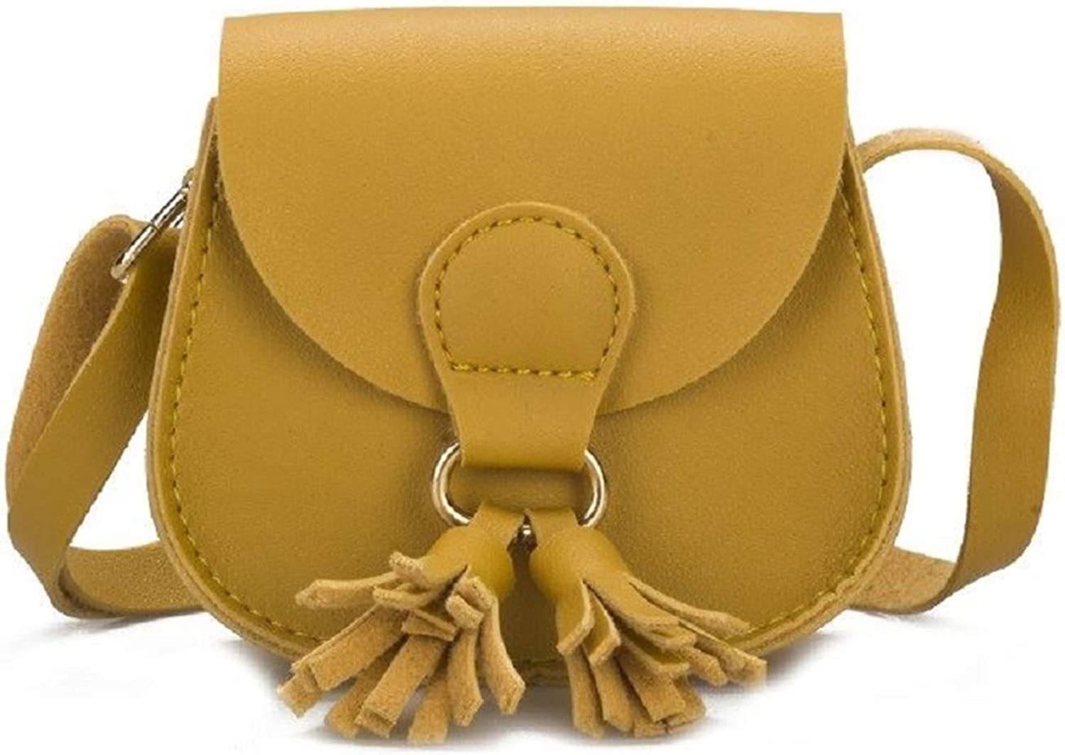 Kids Girls Toddler Mini Shoulder Purse Crossbody Bag with Tassel