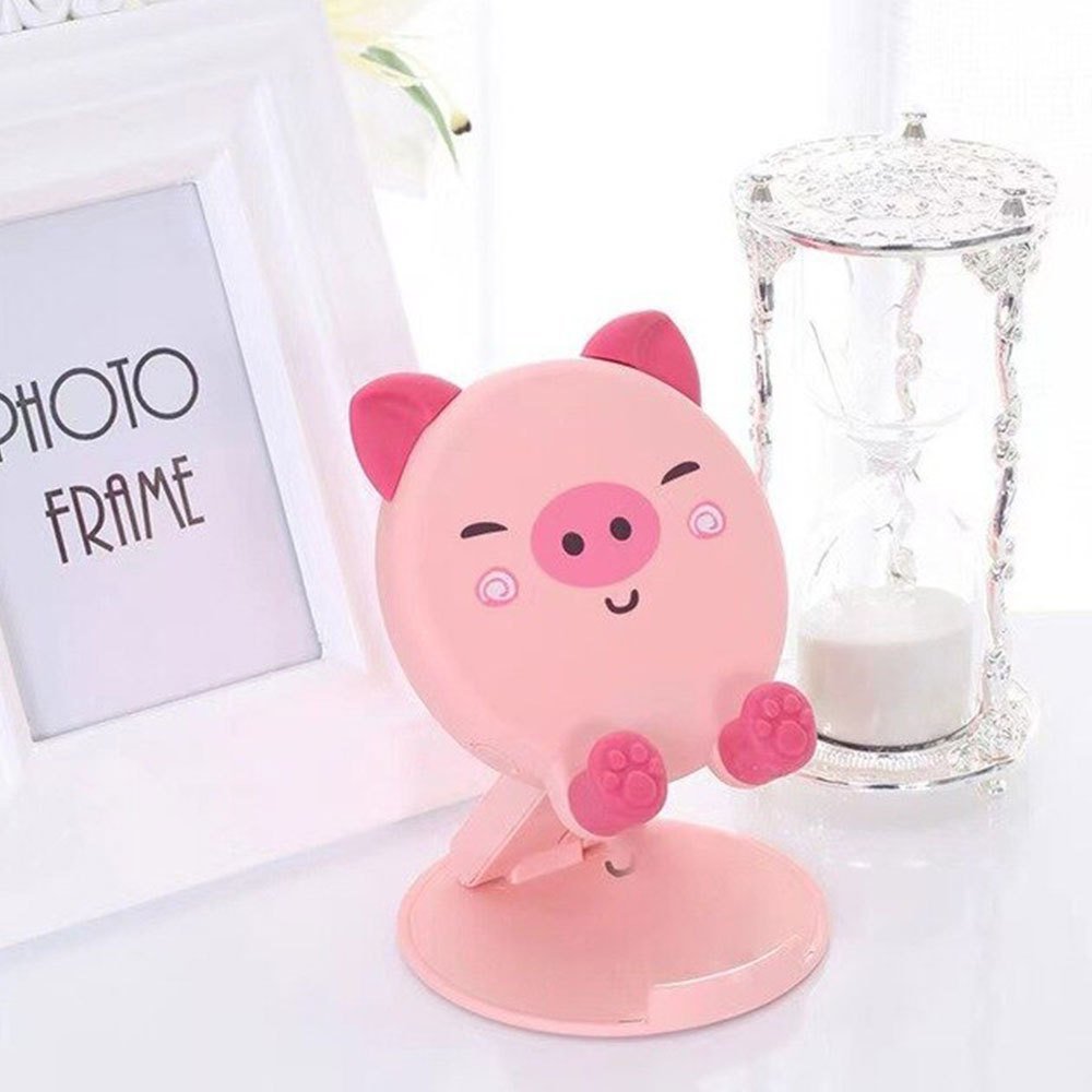Nice Creative Portable Mobile Phone Stand; Angle And Height Adjustable Mobile Phone Holder; Foldable Tablet Stand; Compatible With All Mobile Phones