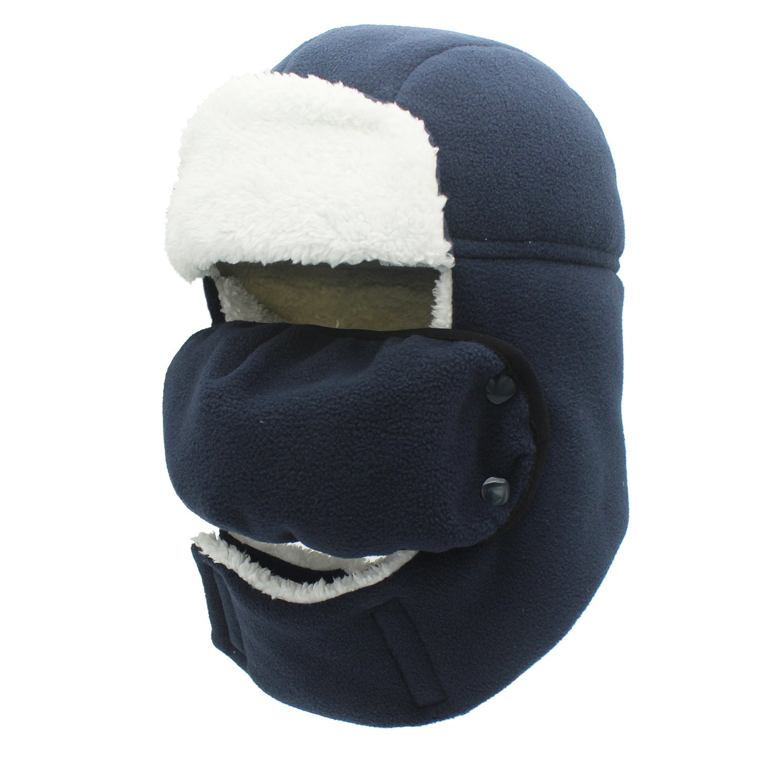 Children Plush Helmet Winter Warm Mask Protection Earcuff Hat Boys Girls Soft Comfortable Cashmere Kids Pilot Cap Outdoor Sportere Kids Pilot Cap Outdoor Sport