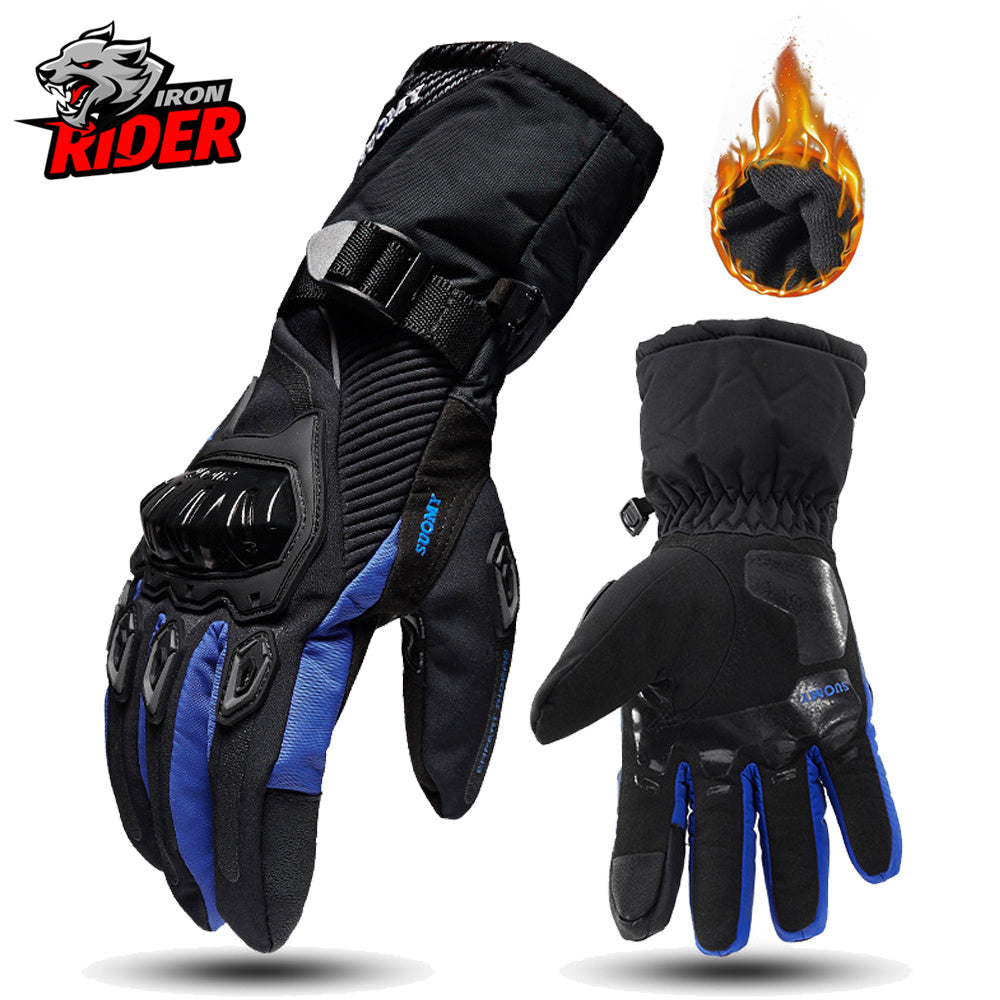 Motorcycle Gloves Windproof Waterproof Guantes Moto Men Motorbike Riding Gloves Touch Screen Moto Motocross Gloves Winter