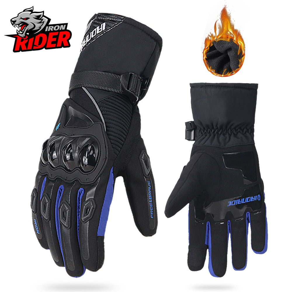 Motorcycle Gloves Windproof Waterproof Guantes Moto Men Motorbike Riding Gloves Touch Screen Moto Motocross Gloves Winter