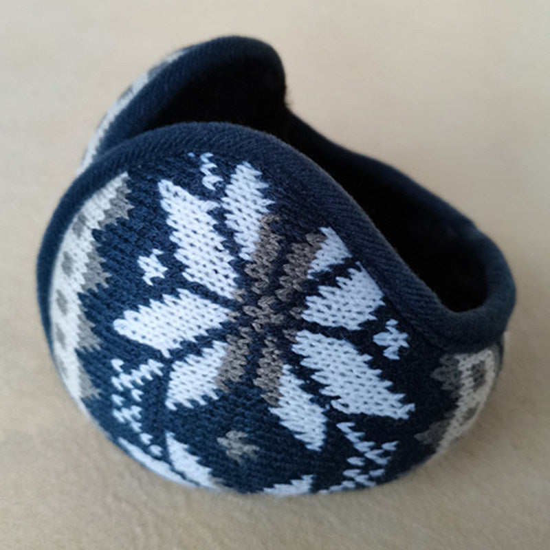 Winter Earmuffs Men's New Warm Earmuffs Women's Ear Warmer Wool Earmuffs Back Wearable Plush Earmuffs