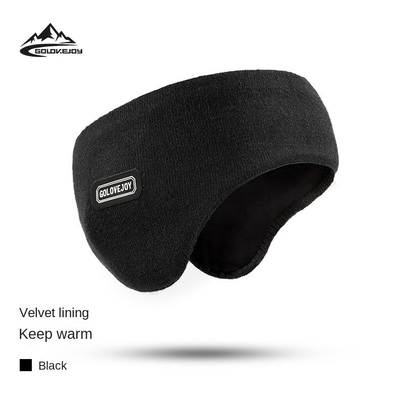 New Winter Skiing Earmuffs Men's Outdoor Sports Riding Windproof Double layer Warm Headwear Earmuffs DEZ37