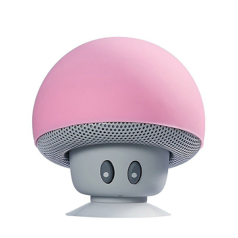 Phone Stand Wireless Bluetooth Speaker Mushroom Cute Loudspeaker Super Bass Stereo Music Player For Xiaomi/ iPhone/Android