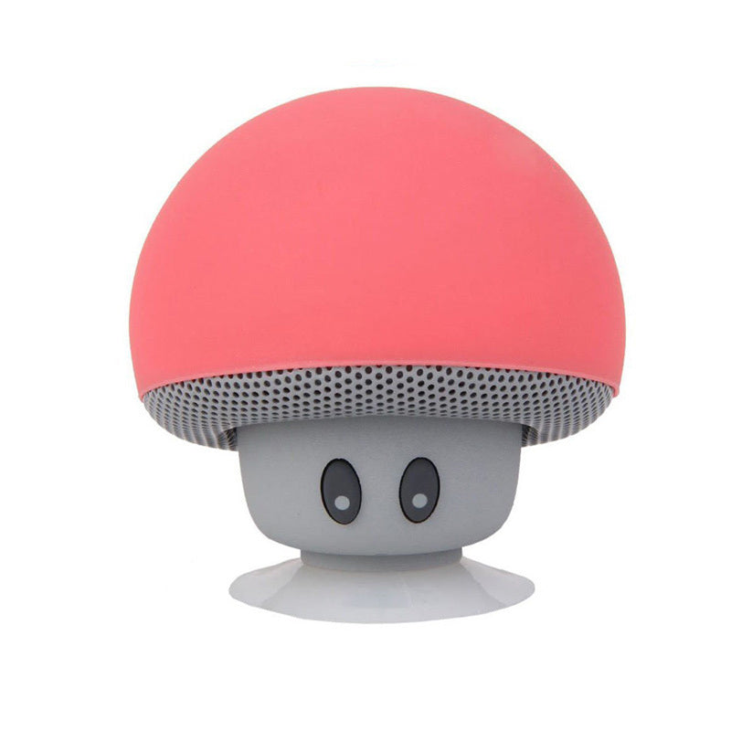 Phone Stand Wireless Bluetooth Speaker Mushroom Cute Loudspeaker Super Bass Stereo Music Player For Xiaomi/ iPhone/Android