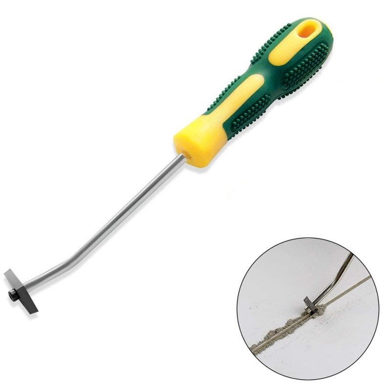 Seam Beautifying Agent Real Porcelain Glue Tungsten Steel Seam Cleaning Tool Rhombus Slot Opener Seam Beautifying Construction T