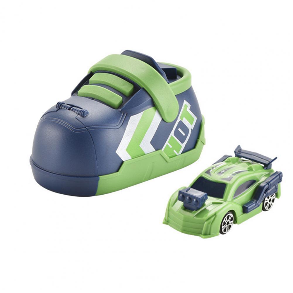 Catapult running shoes children's toy car catapult car set competitive toy racing car