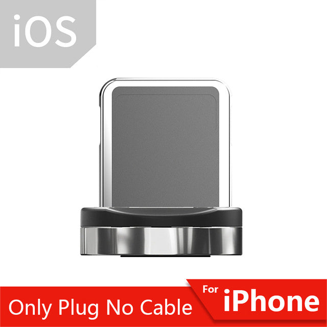 Essager 540 Rotate 3A Fast Charging Magnetic Cable Micro USB Type C Cable For iPhone Xiaomi Magnet Charger Phone Data Wire Cord