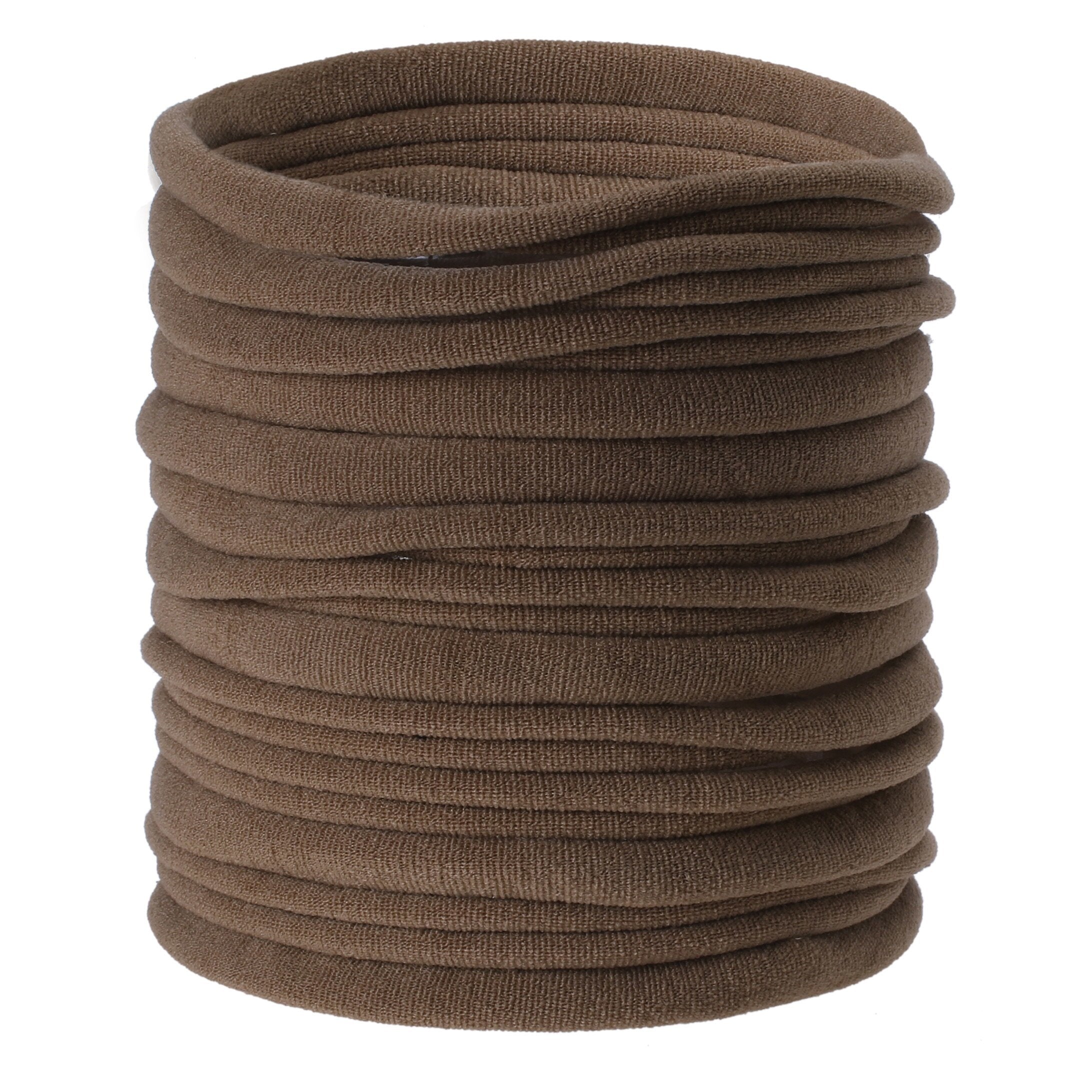 10 PCS Baby Nylon Headbands Hairbands Hair Bow Elastics For Baby Girls Newborn Infant Toddlers Kids Nude