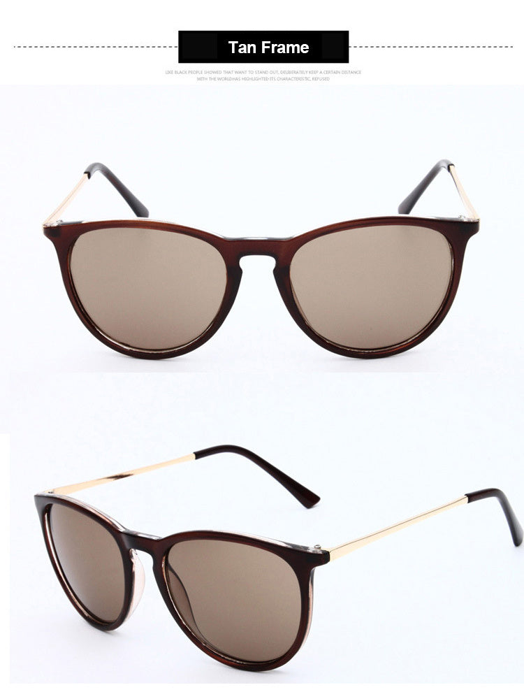 Vintage Women's Sunglasses Polarized Classic Anti Glare Driving Sun Glasses For Men Female