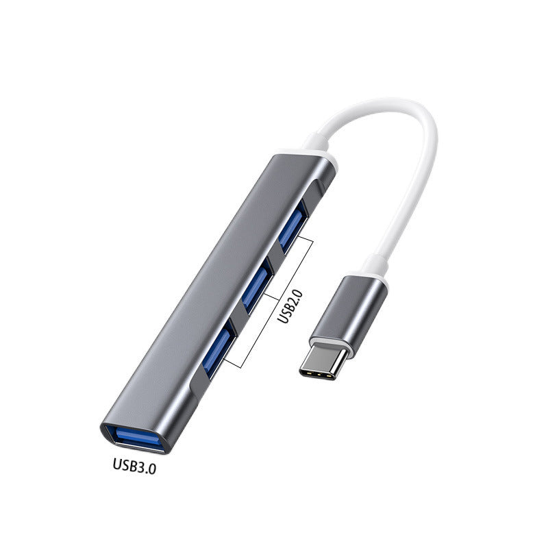 Usb Extender Splitter Type C Multi-interface U Disk Expansion Dock Typec Suitable For Huawei Millet Apple Mac Laptop Tpc Converter