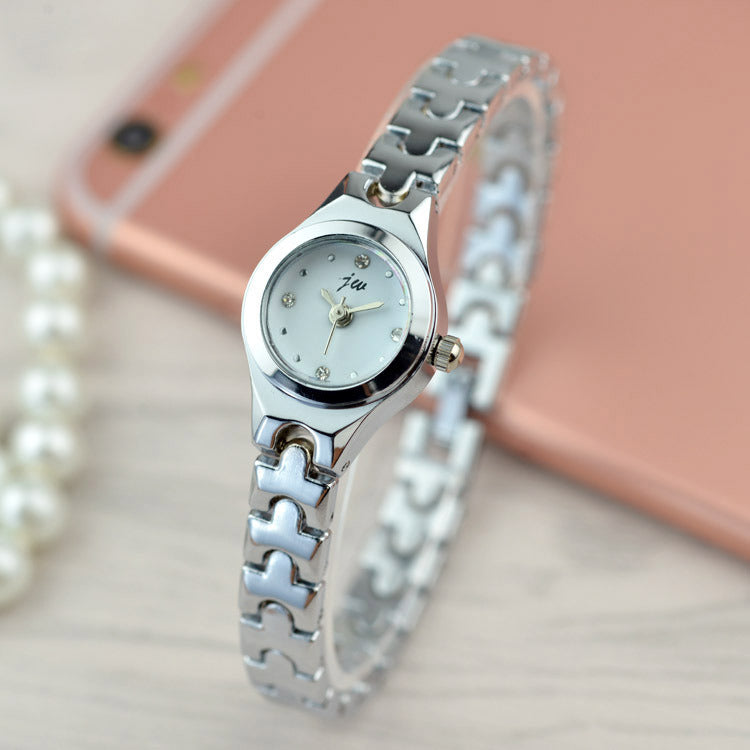 Thin Strap Bracelet Ladies Watch Steel Band Small Dial Stainless Steel Women Watch