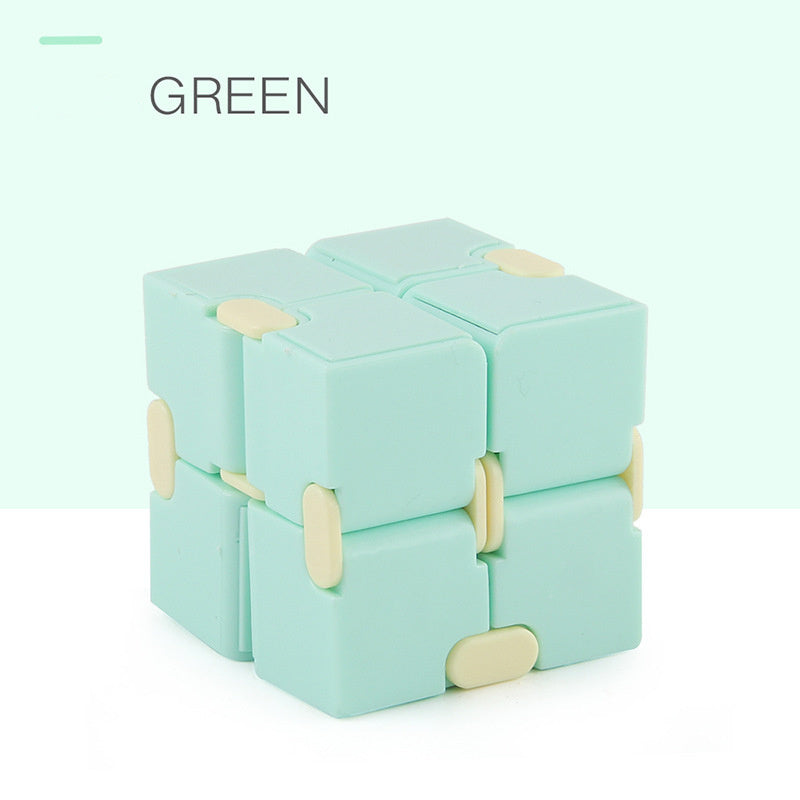 New Creative Rubik's Cube Macaron Pocket Flip Cubes Decompression Puzzle Toys