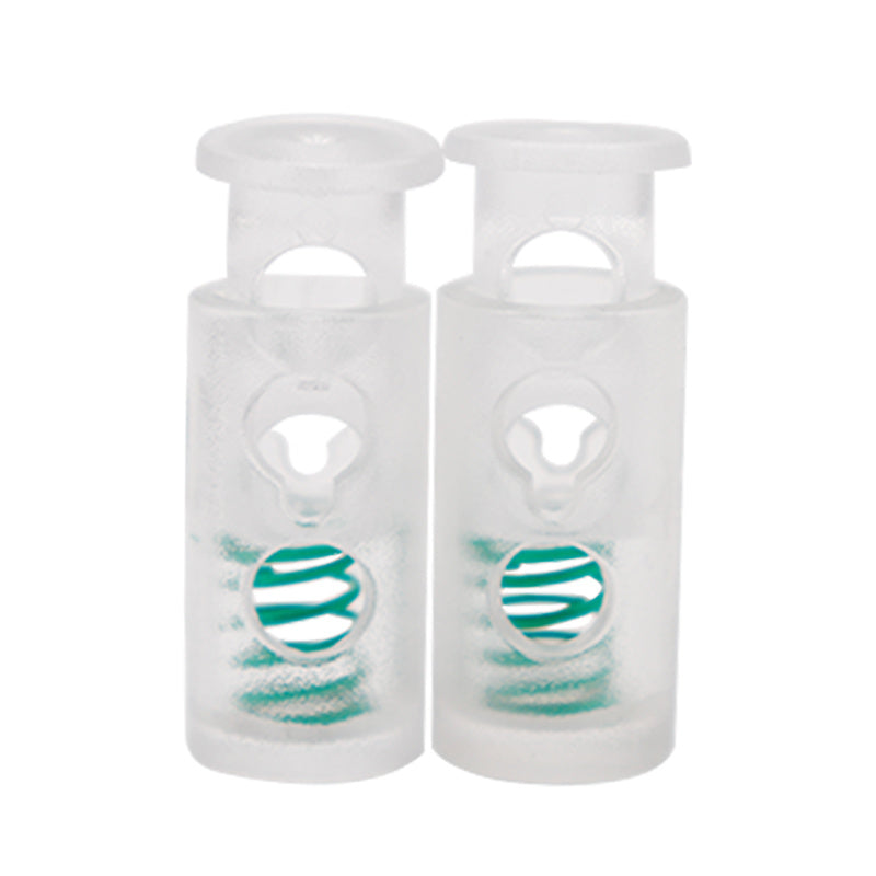 Weiou Shoe Accessories Manufacturer Support No Tie Shoelace High Quality Plastic Cylinder Shoelace Buckle