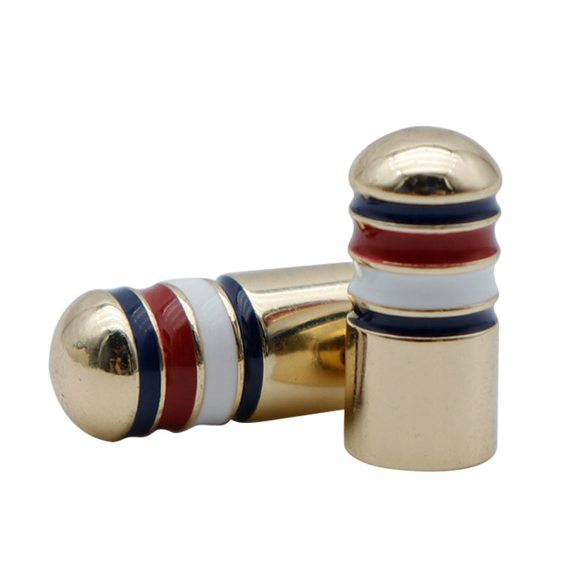 Weiou Manufacturers Custom Shoe Lace Metal Aglet Round Head Ring Metal Head for jump-man shoelace metal decoration