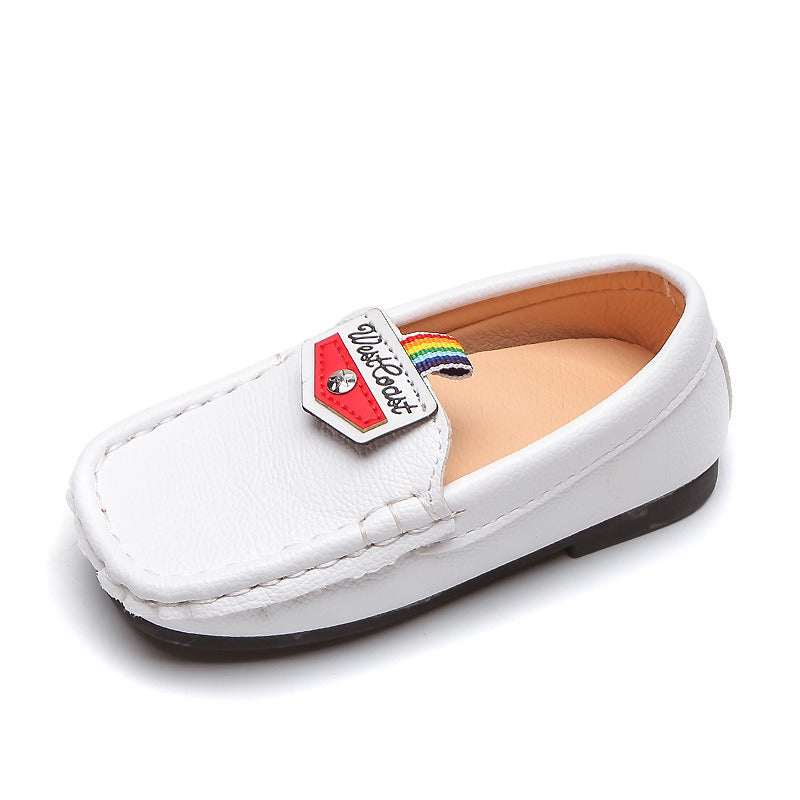 Boys Casual Leather Shoes for Little Kids Children School Formal Flats Loafers Slip-on Fashion 2022 Spring Brand New Classic Hot