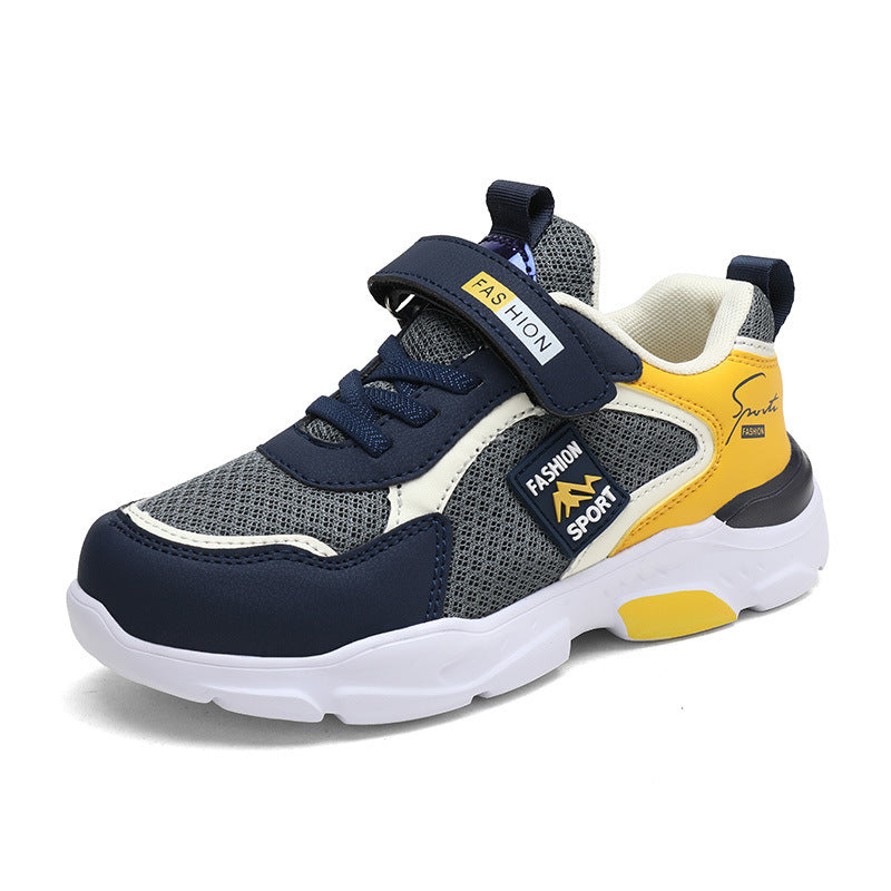 Brand Kids Sneakers Boys Running Shoes Outdoor Hollow Sole Children Shoes Bounce Design Girls Tenis Infantil School Sport Shoes