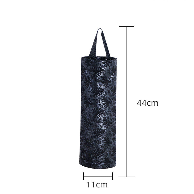 Wall-mounted garbage bag storage bag home kitchen plastic sorting bag portable extraction bag storage artifact