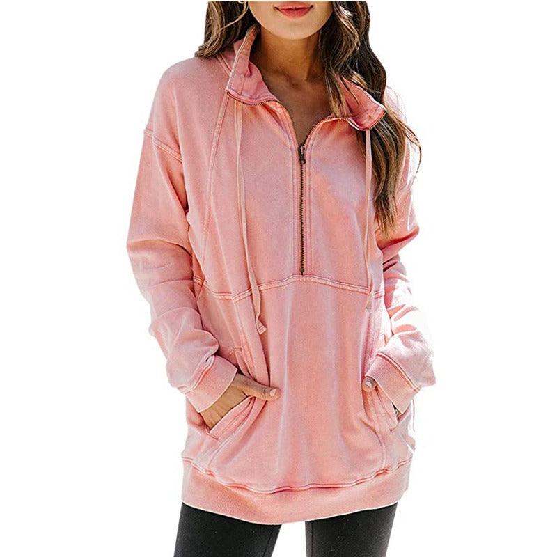 Women's Zip Up Sweatshirts Pullover