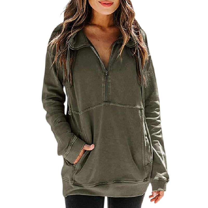 Women's Zip Up Sweatshirts Pullover