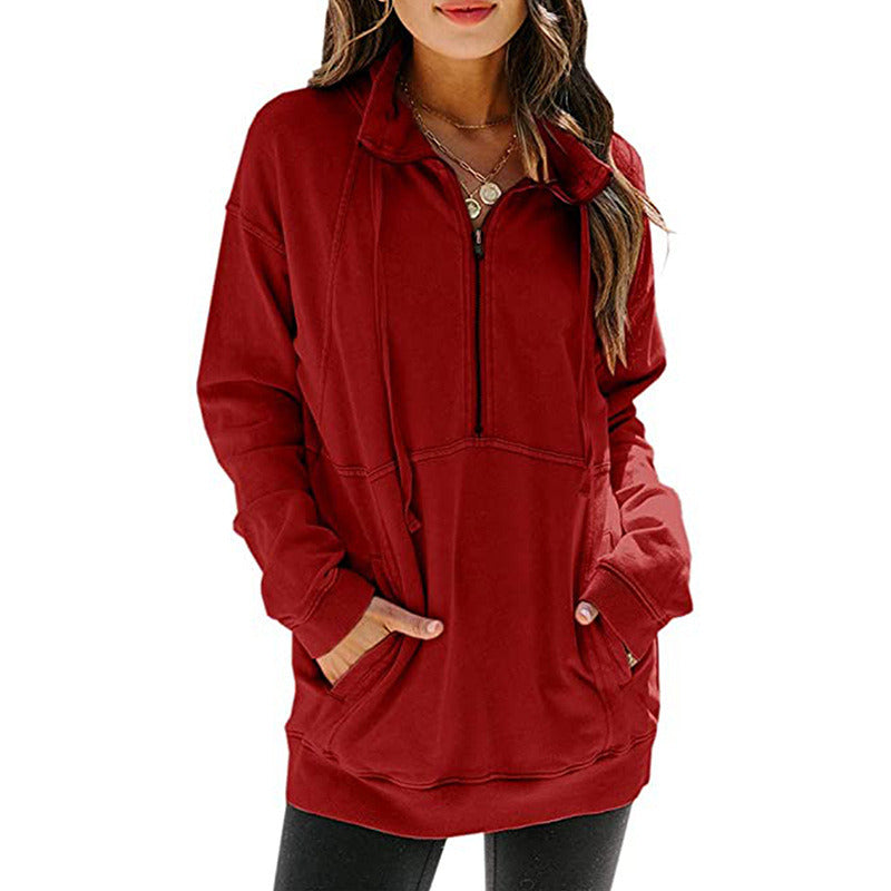 Women's Zip Up Sweatshirts Pullover