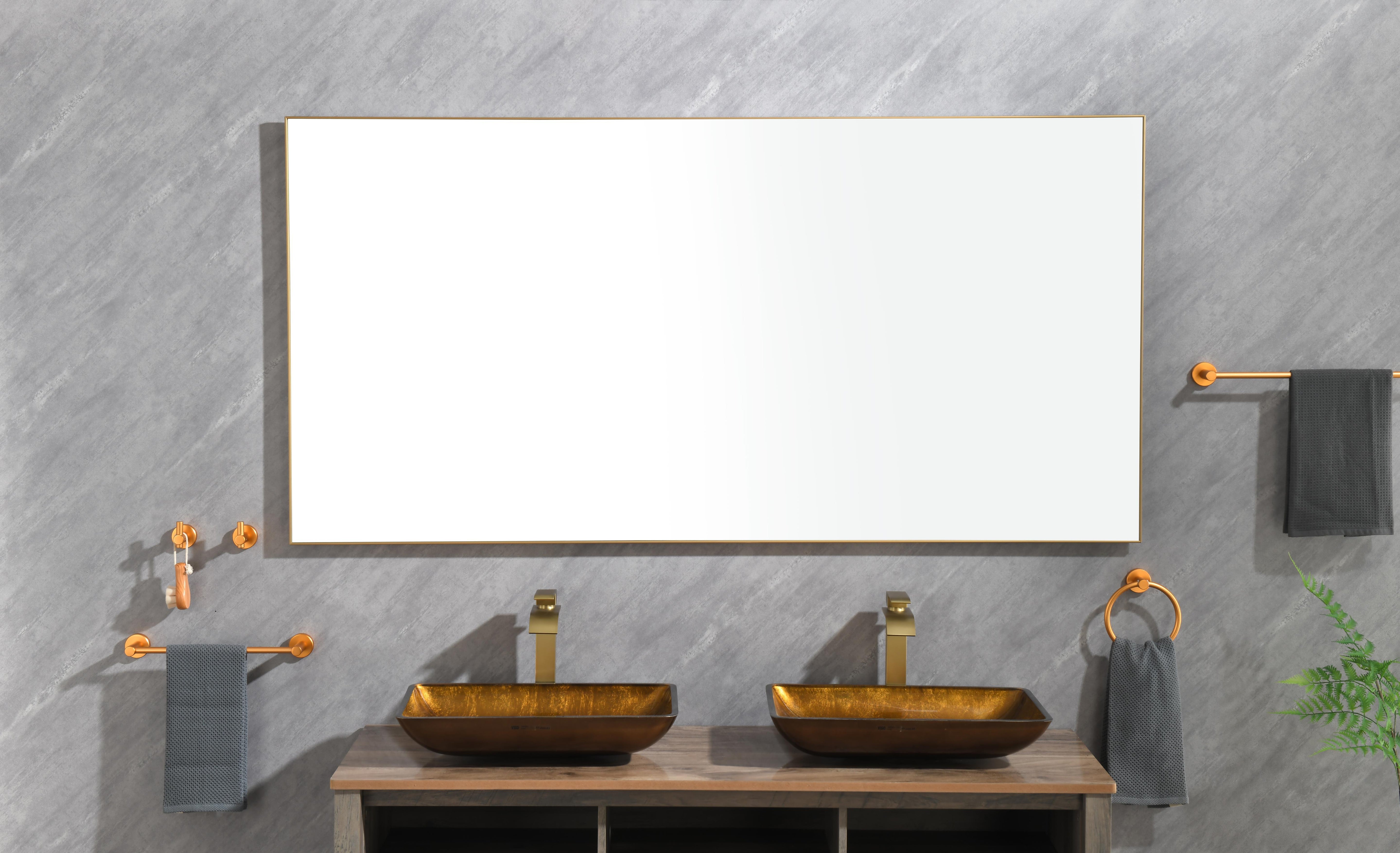 (ONLY FOR PICKUP) 72 x 36Inch LED Mirror Bathroom Vanity Mirror with Back Light; Wall Mount Anti-Fog Memory Large Adjustable Vanity Mirror