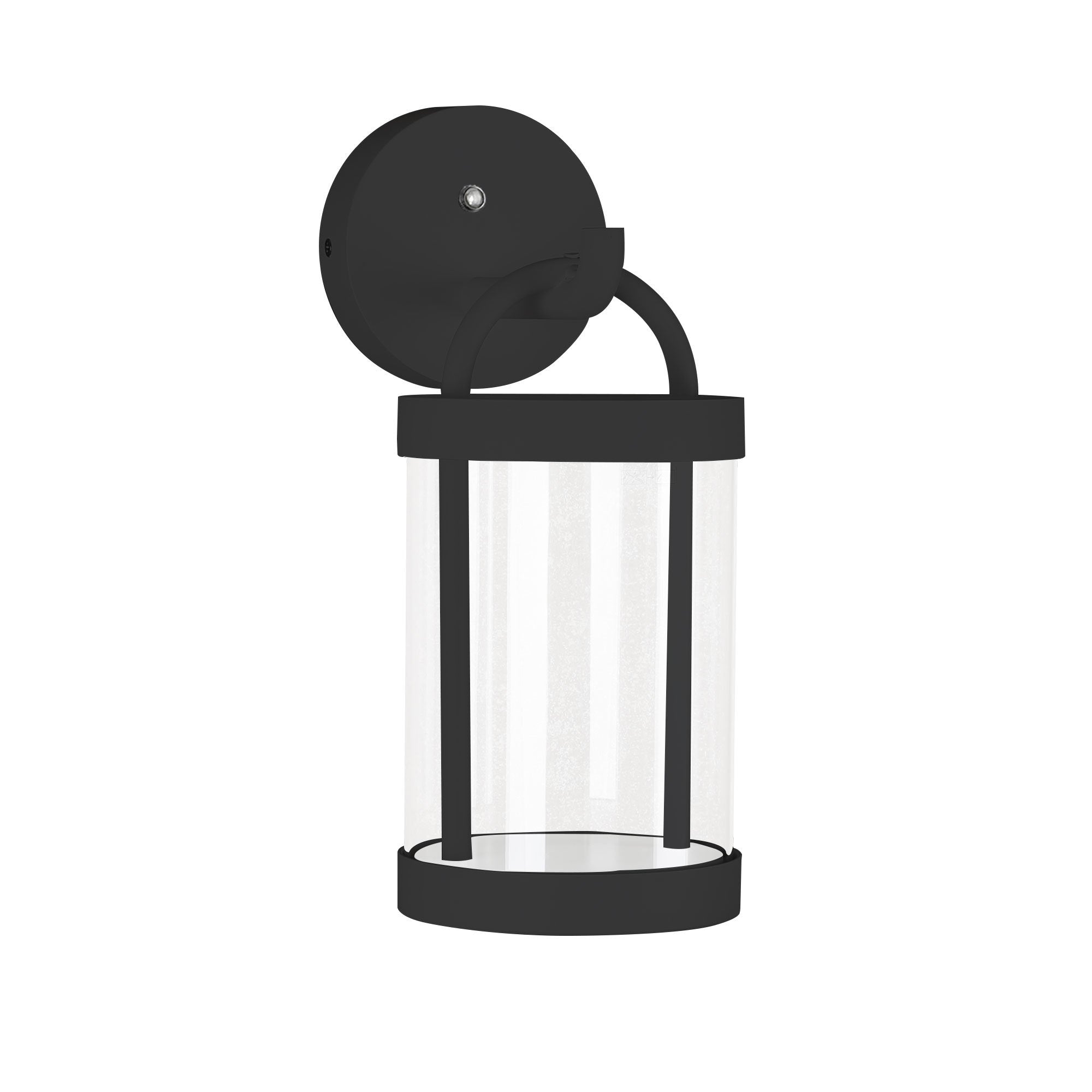 Dusk to Dawn Sensor Outdoor Wall Lights; Aluminum Exterior; Fixture Wall Sconce