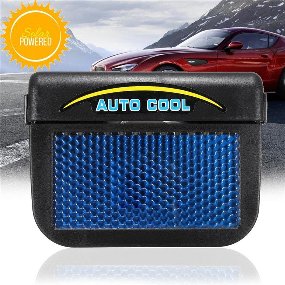 Solar Powered Auto Car Window Auto Air Vent Ventilation Fan Air Vent Radiator with Rubber Strip Ventilation System