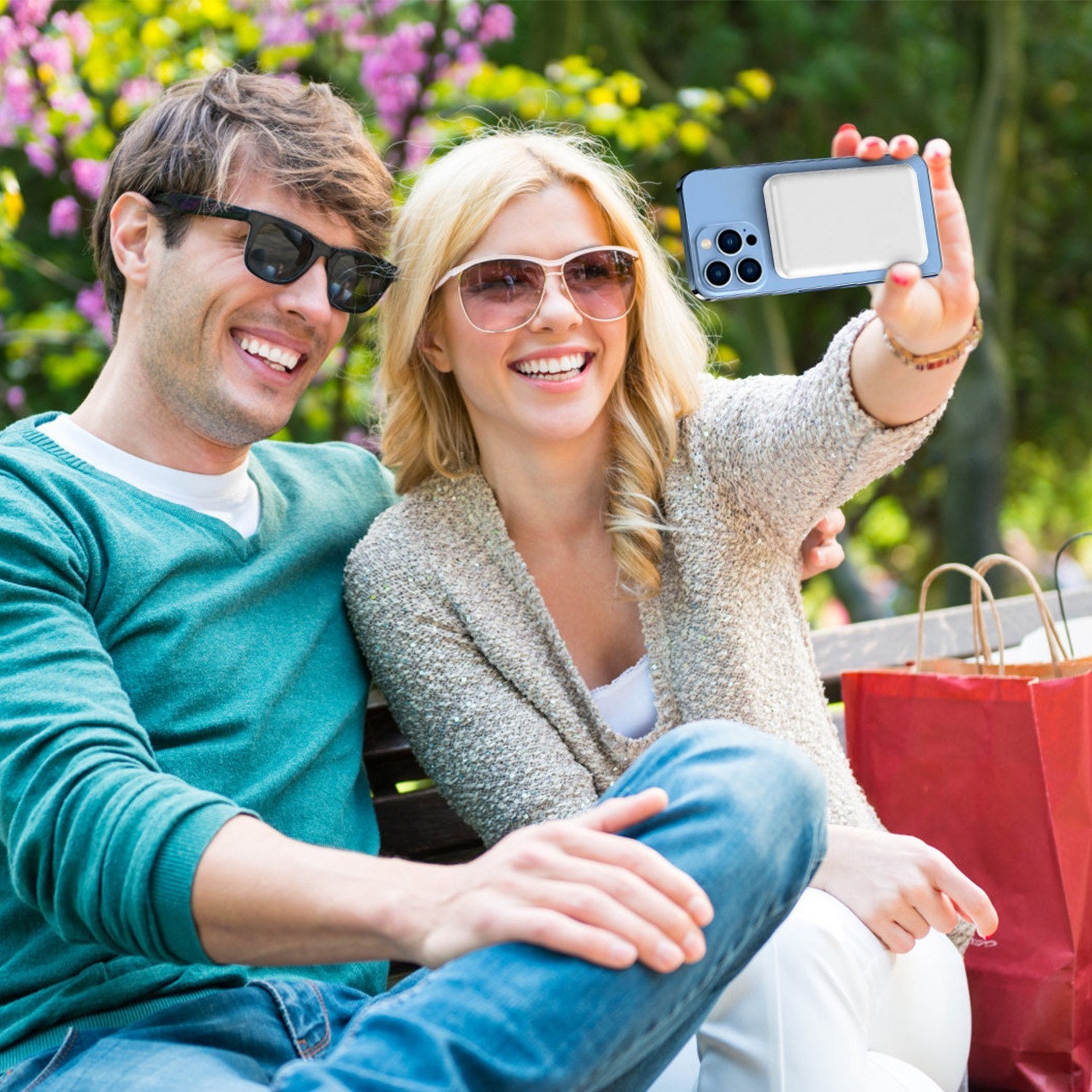 Wireless Power Bank 10000mAh Magnetic Portable Charger 22.5W Fast Charging Fit for iPhone 12 13 Pro Mini Pro Max