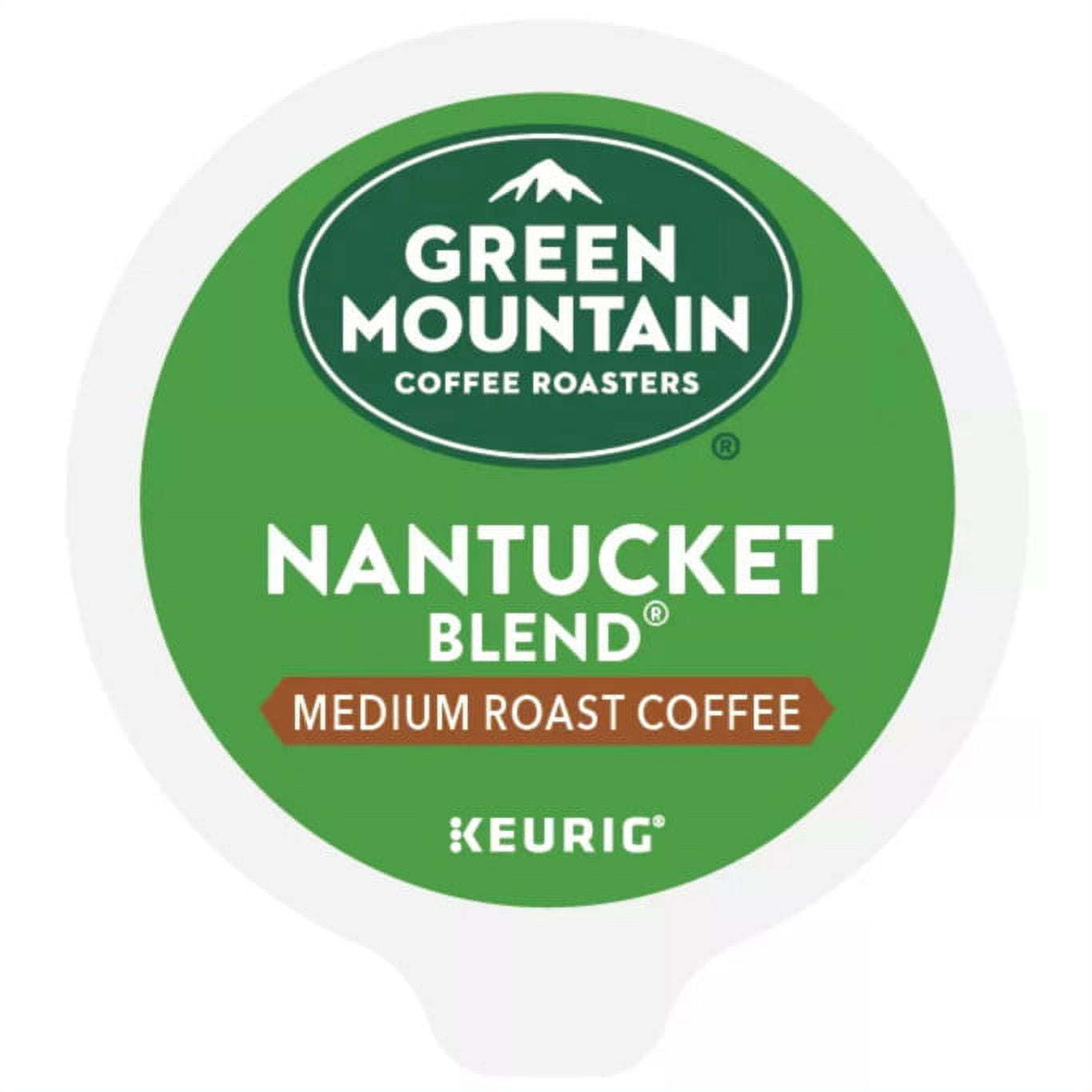 Green Mountain Coffee Nantucket Blend K-Cup Pods, Medium Roast, 24 Count for Keurig Brewers