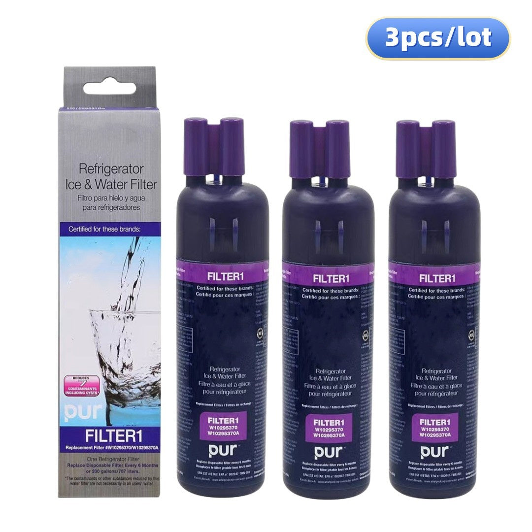 W10295370A, by Whirlpool, Refrigerator Water Filter 1 EDR1RXD1 Compatible