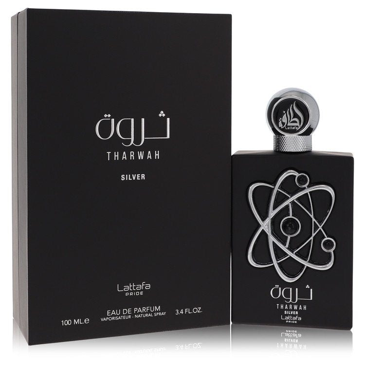 Lattafa Pride Tharwah Silver by Lattafa Eau De Parfum Spray