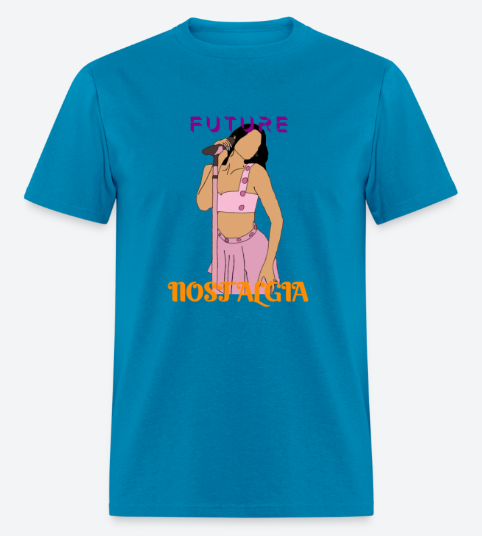 FUTURE NOSTALGIA t-shirt , DUA LIPA T-shirt , Vintage style tshirt
