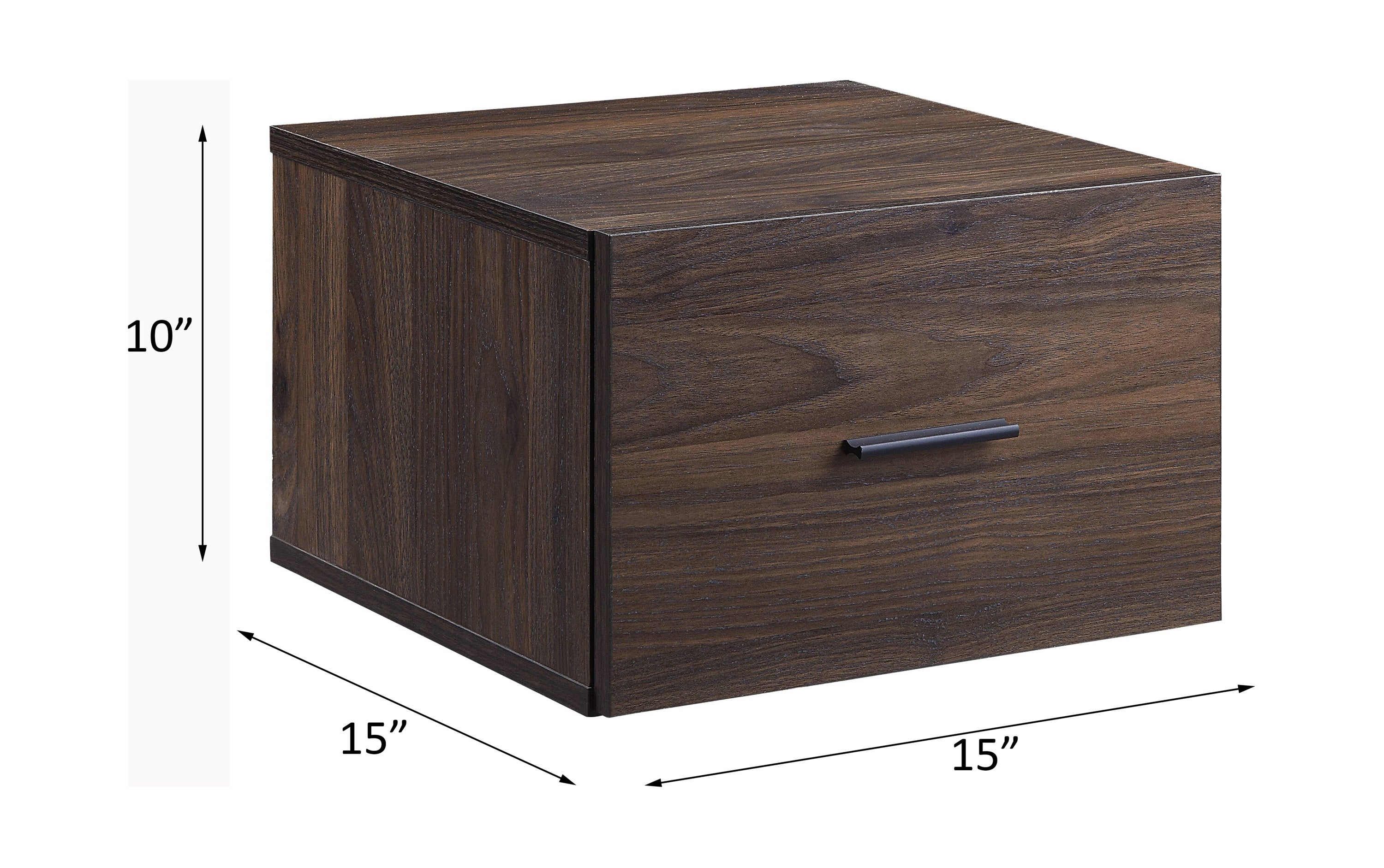 ACME Harel Accent Table, Walnut Finish AC00445