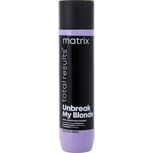 TOTAL RESULTS by Matrix UNBREAK MY BLONDE CITRIC ACID STRENGTHENING CONDITIONER 10.1 OZ