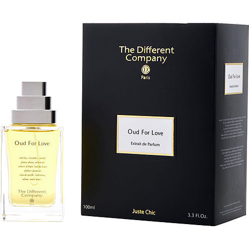 THE DIFFERENT COMPANY OUD FOR LOVE by The Different Company EXTRAIT DE PARFUM REFILLABLE SPRAY 3.3 OZ