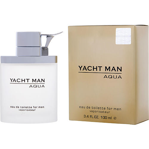 YACHT MAN AQUA by Myrurgia EDT SPRAY 3.4 OZ