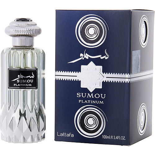 LATTAFA SUMOU PLATINUM by Lattafa EAU DE PARFUM SPRAY 3.4 OZ