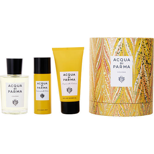 ACQUA DI PARMA COLONIA by Acqua di Parma EAU DE COLOGNE SPRAY 3.4 OZ & DEODORANT SPRAY 1.7 OZ & SHOWER GEL 2.5 OZ