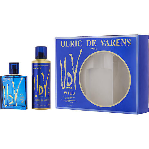 ULRIC DE VARENS WILD by Ulric de Varens EDT SPRAY 3.4 OZ & DEODORANT SPRAY 6.8 OZ