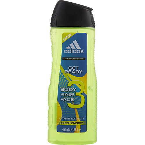 ADIDAS GET READY by Adidas HAIR & BODY SHOWER GEL 13.5 OZ