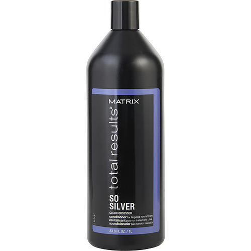 TOTAL RESULTS by Matrix SO SILVER COLOR OBSESSED CONDITIONER 33.8 OZ