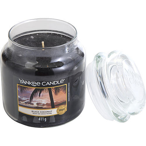 YANKEE CANDLE by Yankee Candle BLACK COCONUT SCENTED MEDIUM JAR 14.5 OZ