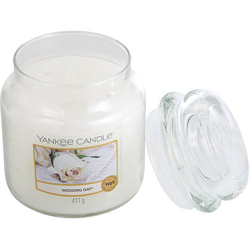 YANKEE CANDLE by Yankee Candle WEDDING DAY SCENTED MEDIUM JAR 14.5 OZ