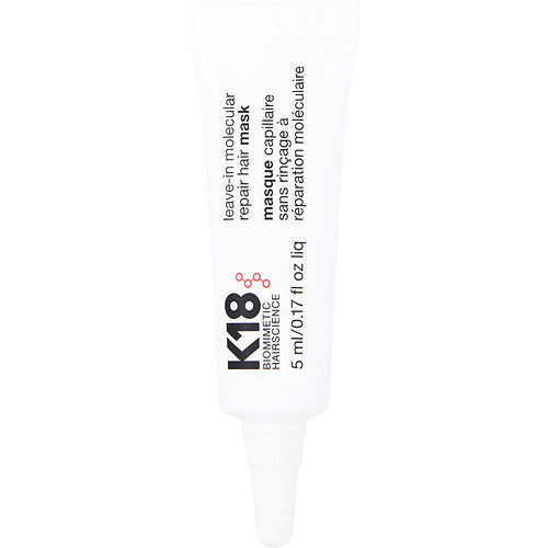 K18 by K18 LEAVE-IN MOLECULAR REPAIR HAIR MASK 0.17 OZ