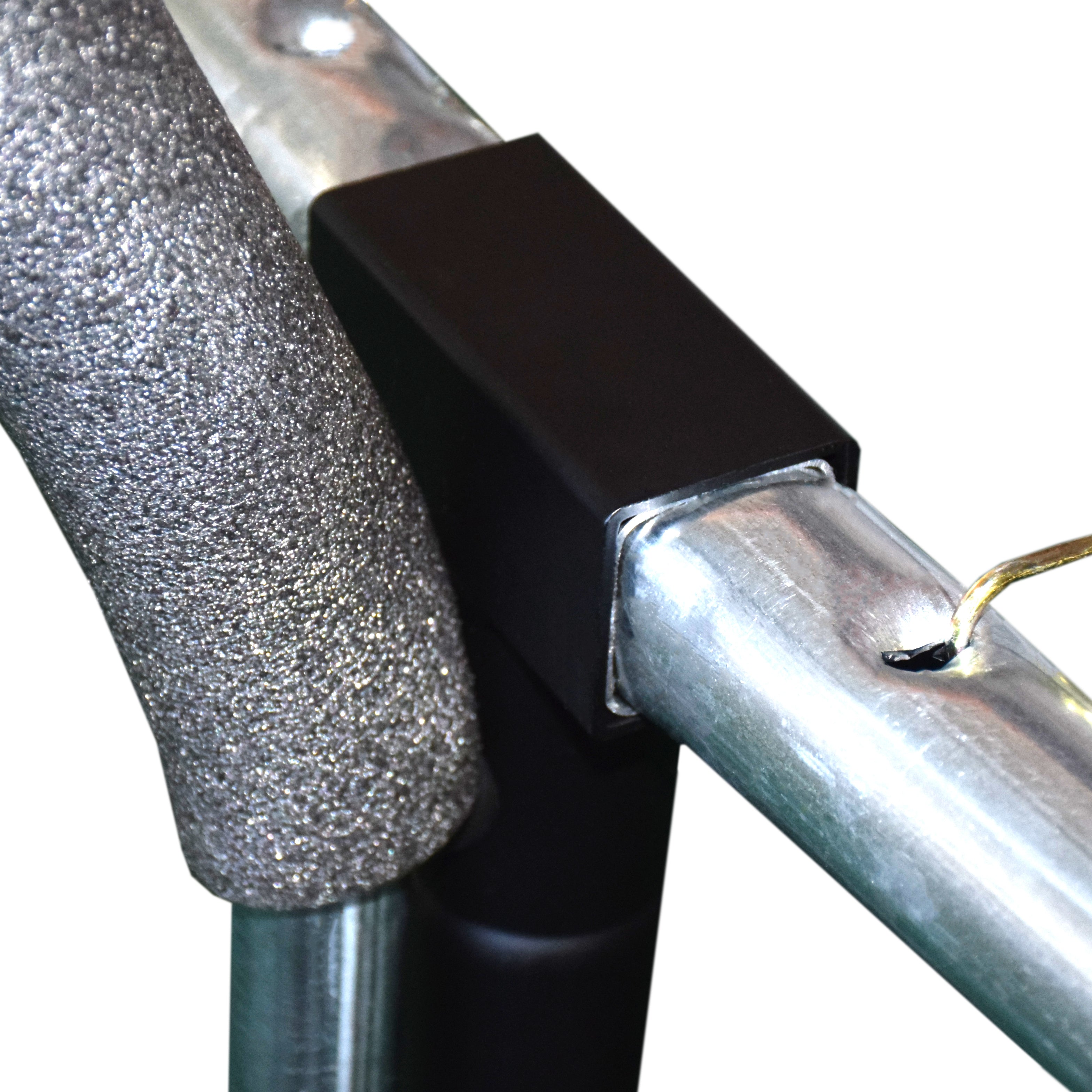 14FT Outdoor Big Trampoline With Inner Safety Enclosure Net, Ladder, PVC Spring Cover Padding, For Kids, Black&Orange Color