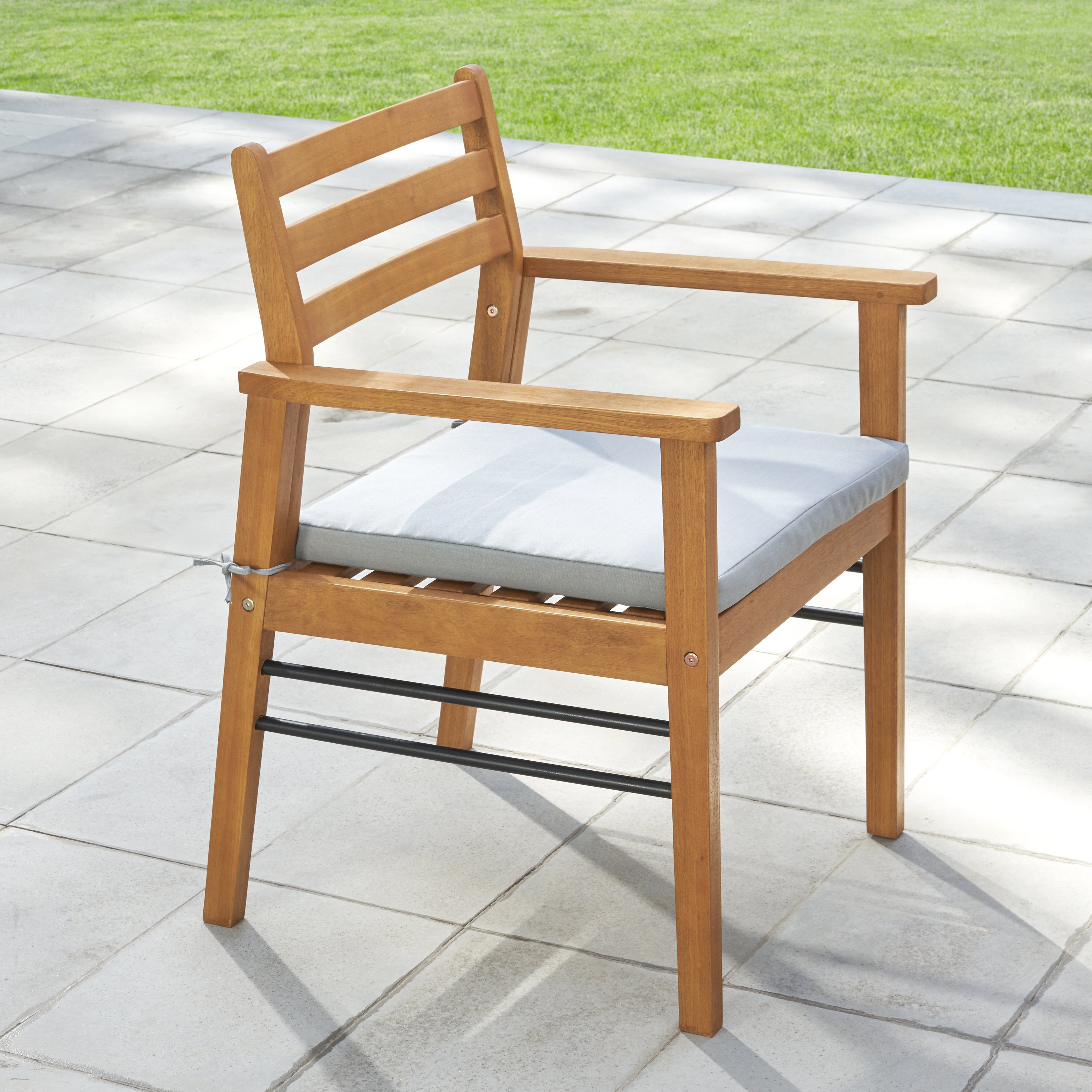 Carlton Honey Patio Wood Dining Chair