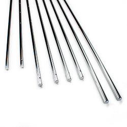 Set of 8 Solid 5/8" Steel Rods for Standard Foosball Tables
