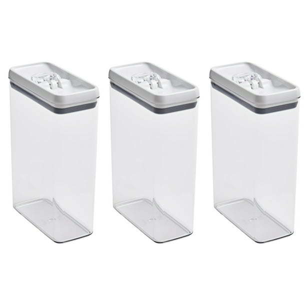 Better Homes & Gardens 3 Pack Flip-Tite 18.6 Cup Rectangular Food Storage Container Set